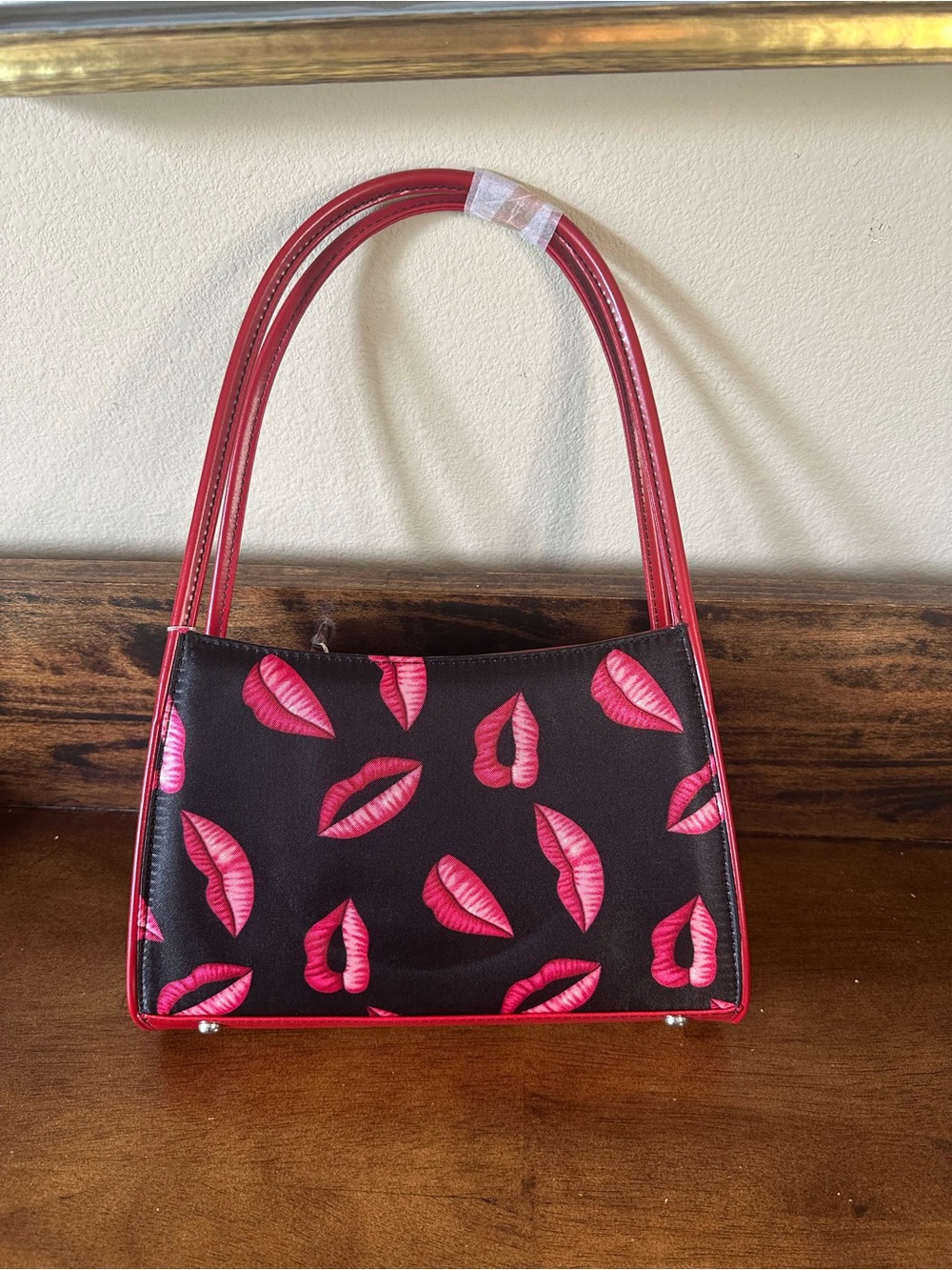 Fashion Boutique Lip Print Shoulder Bag